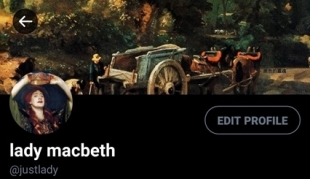 Un tweet de Macbeth