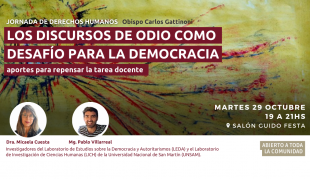 Los discursos de odio como desafío para la democracia